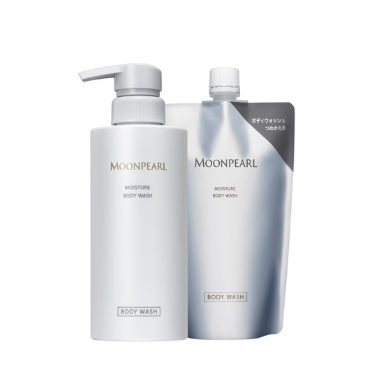 MIKIMOTO COSMETICS 月光珍珠 珍珠潤澤 沐浴乳 a (400ml / 補充裝 350ml)