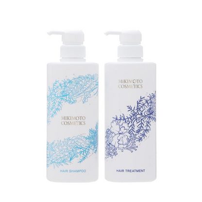 MIKIMOTO COSMETICS 水潤保濕 洗髮乳 護髮乳 套組