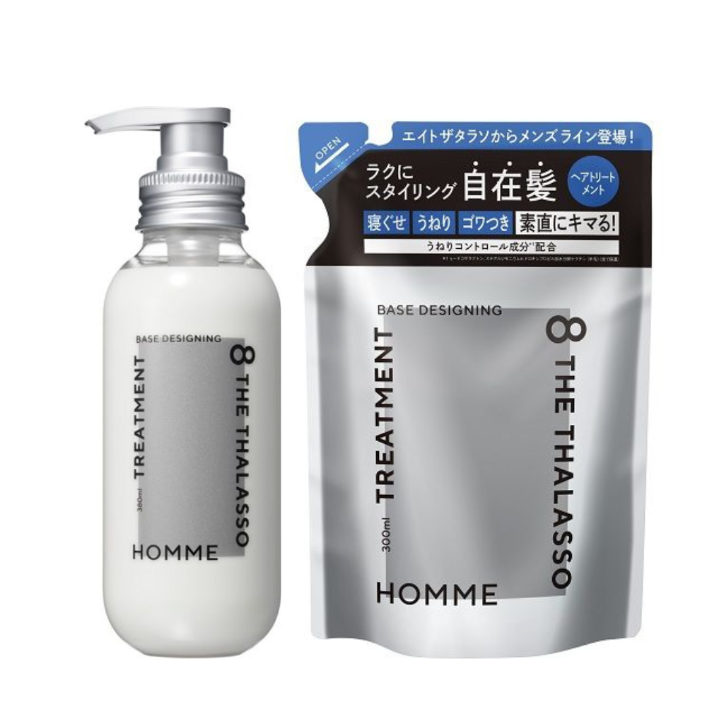 8 The Thalasso Homme 基本造型 護髮乳 神秘香氛 補充裝 300ml