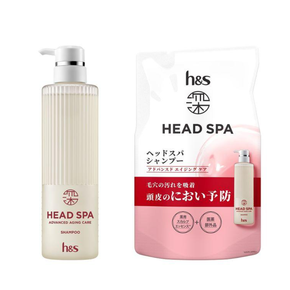 P&G Deep Head Spa by h&s 高級抗老保養 洗髮精（435克/補充裝350克）