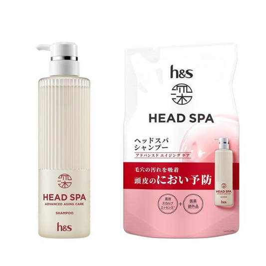 P&G Deep Head Spa by h&s 高級抗老保養 洗髮精（435克/補充裝350克）