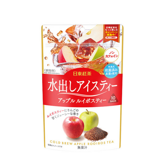 Nittoh Tea 日東紅茶 冷泡紅茶 蘋果南非國寶茶 無咖啡因 1袋（10入）