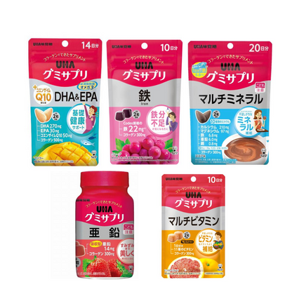 UHA味覺糖 UHA保健軟糖系列 維他命（10天份/14天份/30天份）