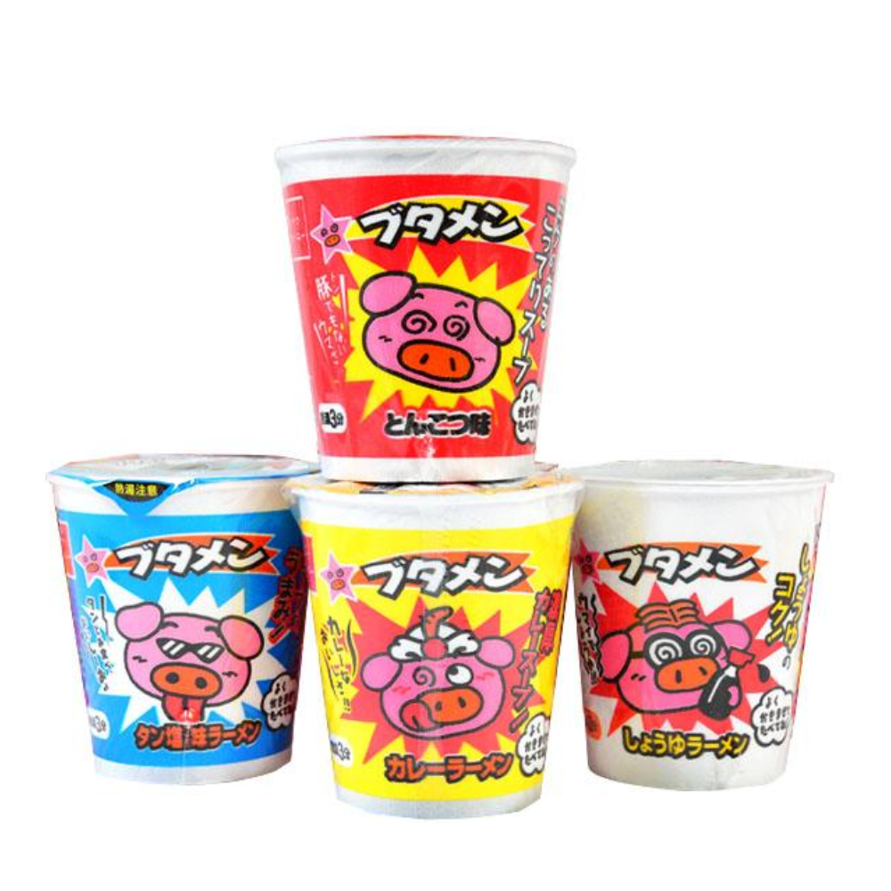 Oyatsu Company 豬肉麵 迷你杯拉麵 泡麵 (30g / 35g)