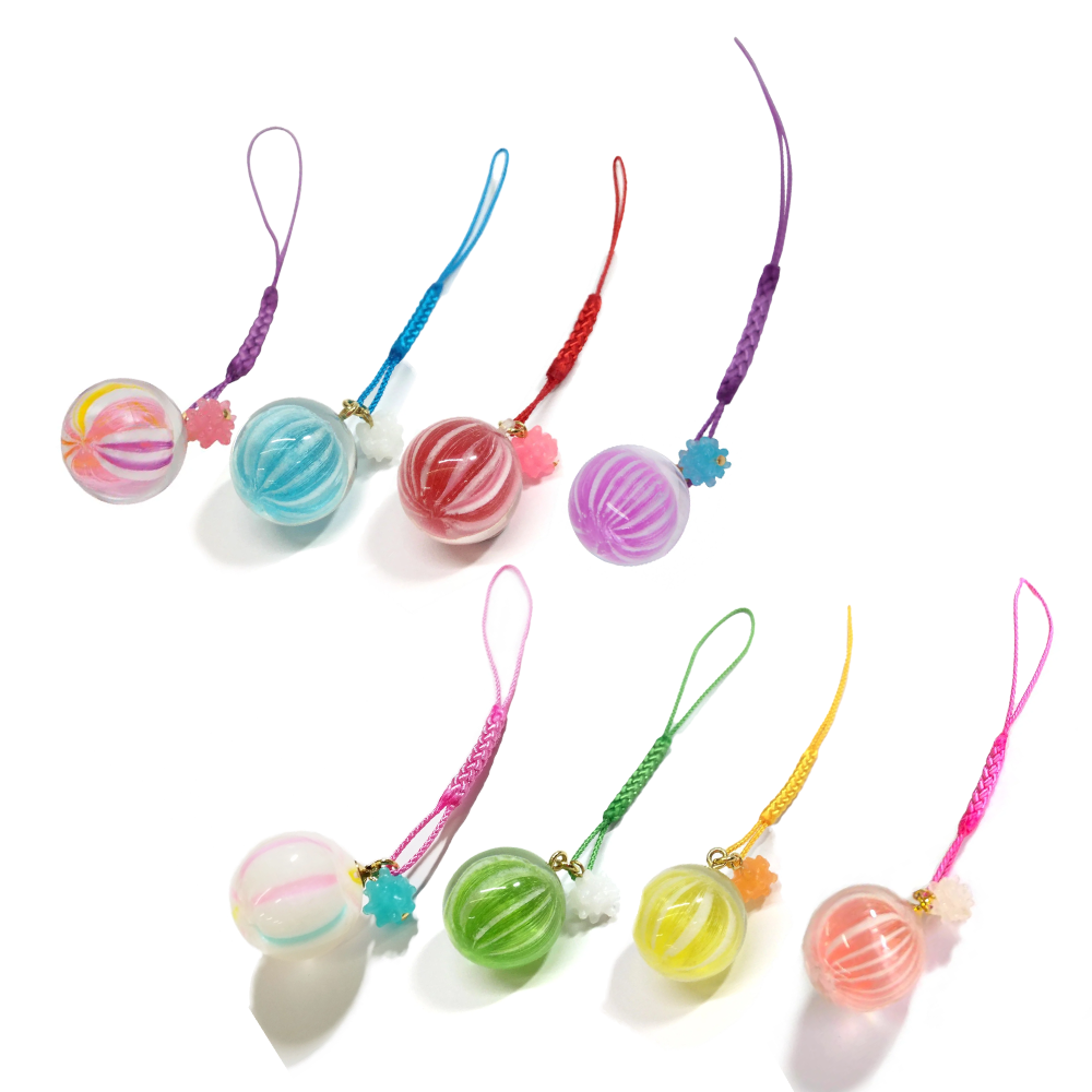 nanaco plus+ 幸運日本飾品 糖果 手鞠糖 吊飾