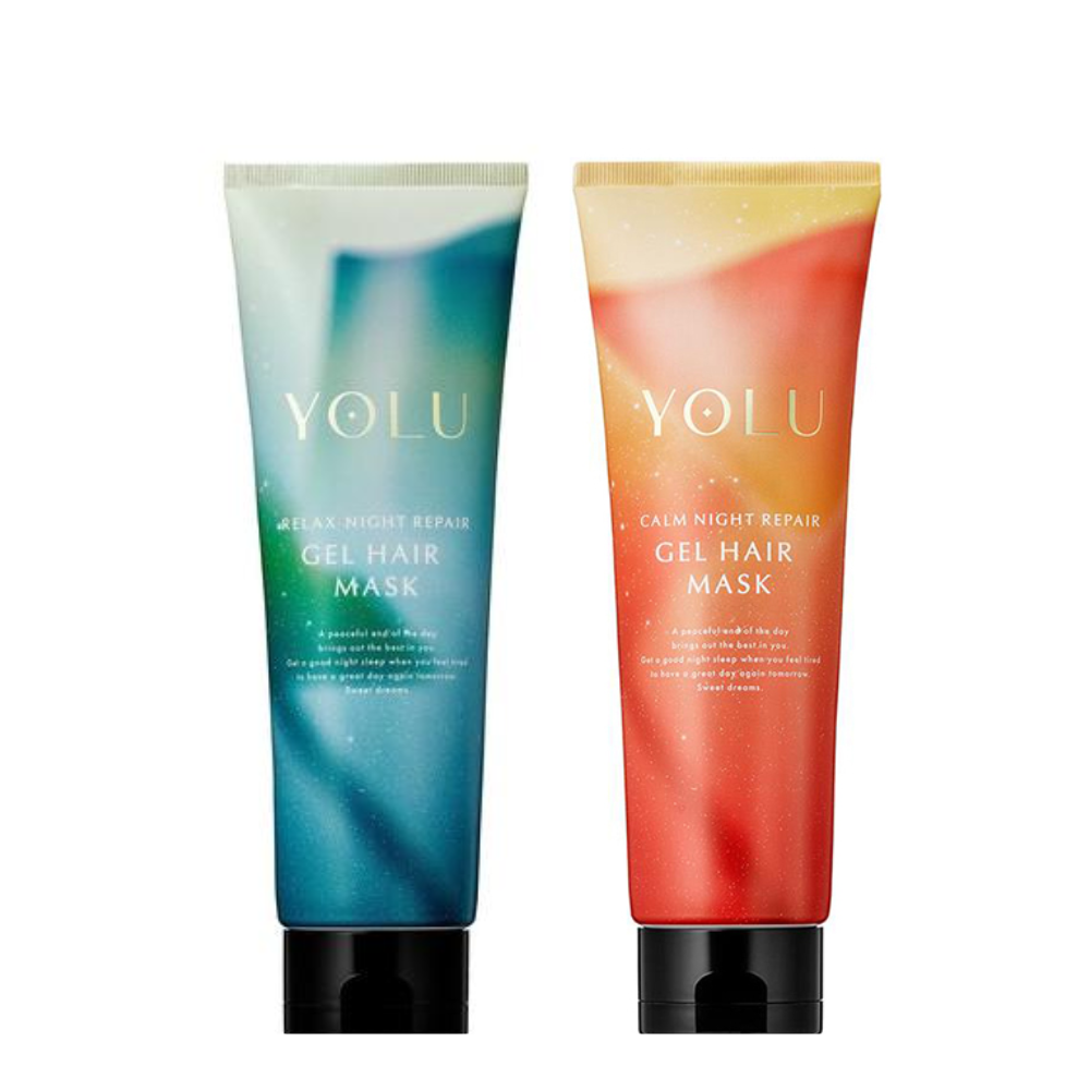 YOLU Mocktail 護髮膜 護髮（舒緩夜間修護凝膠/鎮靜夜間修護凝膠）145g