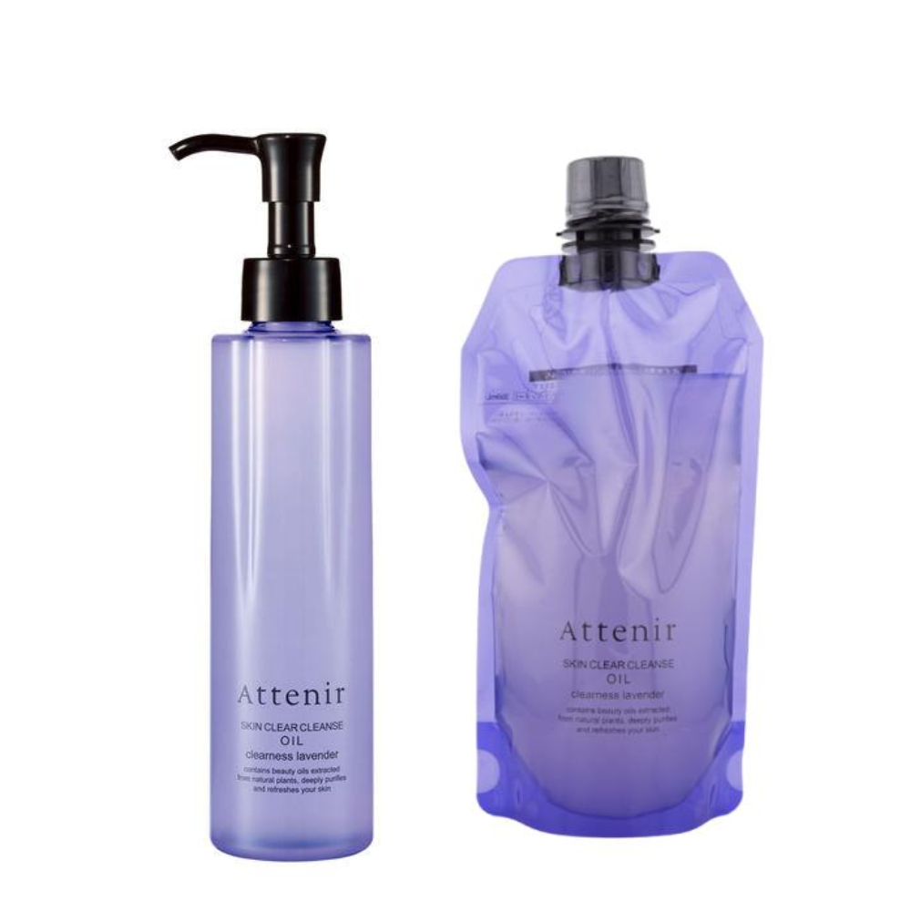 Attenir 艾天然 Skin Clear 卸妝油 清爽薰衣草香（175ml / 350ml 補充裝）