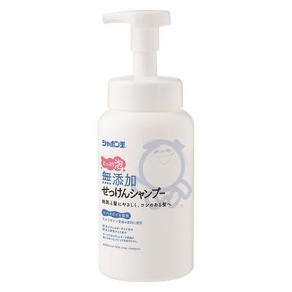 泡泡玉親膚石鹼  無添加 洗髮精 泡沫型 (瓶裝520ml / 補充裝420ml)