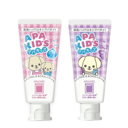 APAGARD  ApaKids 兒童牙膏 凝膠型 無泡沫牙膏（草莓味/葡萄味）60g