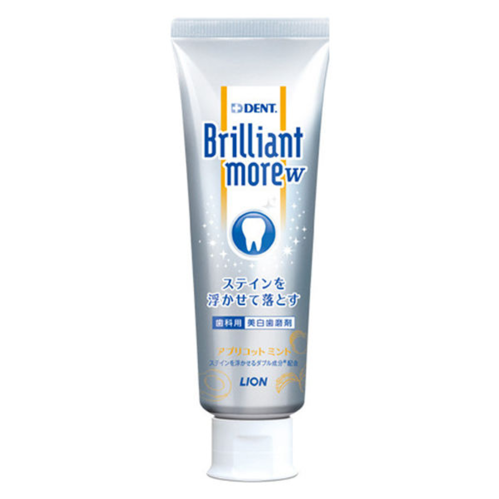 LION 獅王 Brilliant More W 牙膏（杏子薄荷/柑橘薄荷/天然薄荷）90g