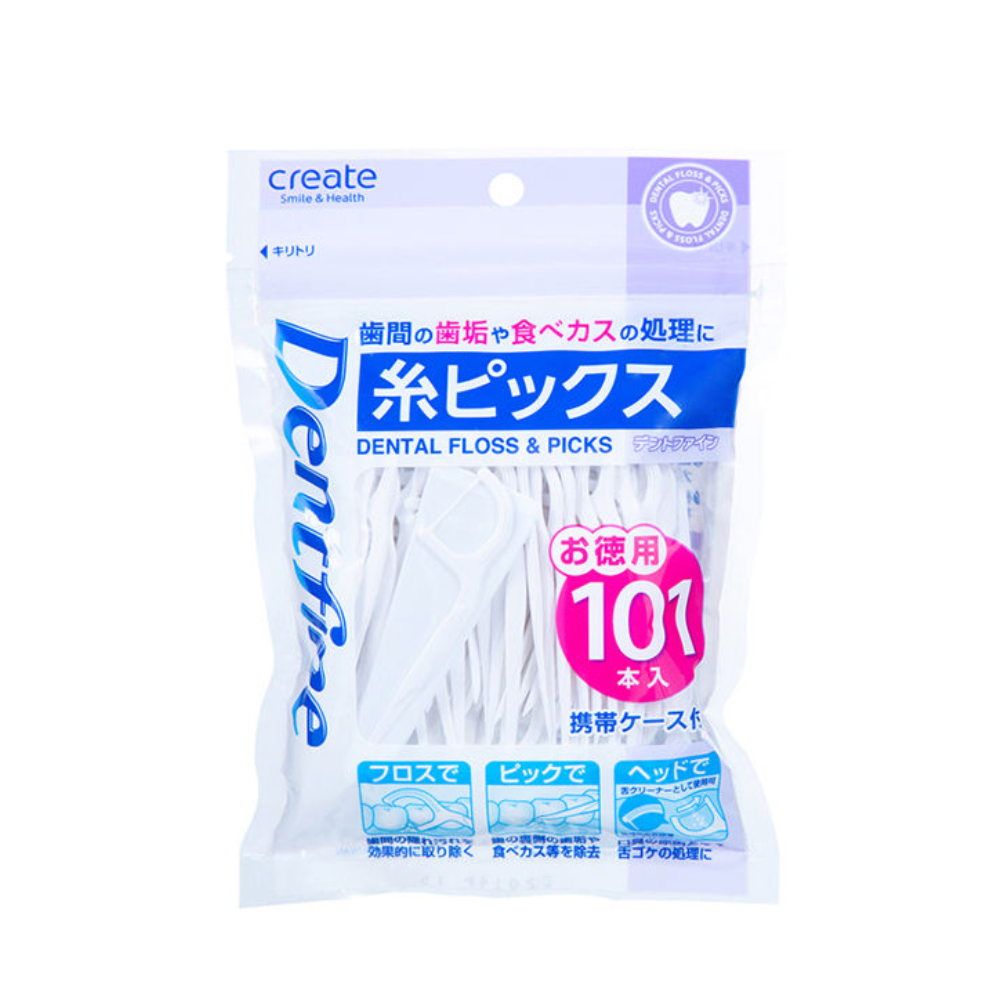 Create Dent 牙線棒 超值裝 1包(101 支入)（含隨身攜帶盒）