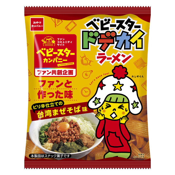 Babystar 乾脆麵點心 點心麵（台式辣拌麵風味/札幌味噌拉麵風味）62g