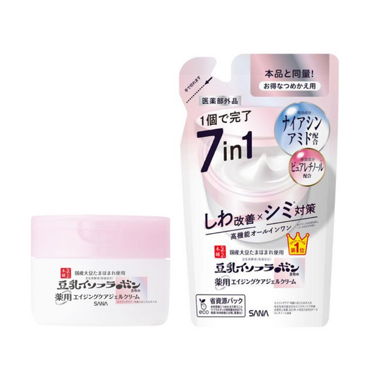 SANA 豆乳本舖 抗老凝膠乳液  7合1 All-in-one（100g / 100g 補充裝）