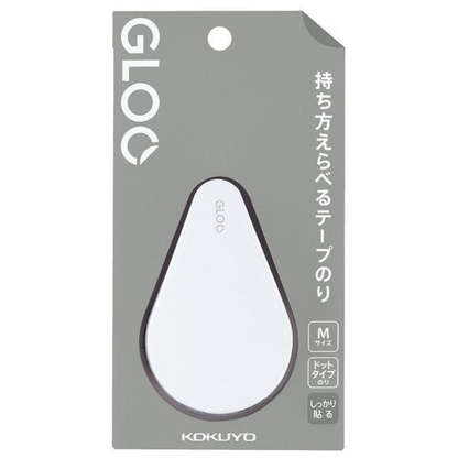 Kokuyo 國譽 GLOO 按壓式 點點膠（強力黏貼型/可重複黏貼型）Ｍ號