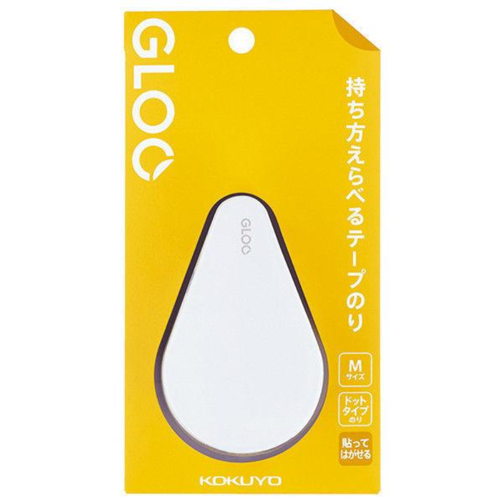 Kokuyo 國譽 GLOO 按壓式 點點膠（強力黏貼型/可重複黏貼型）Ｍ號