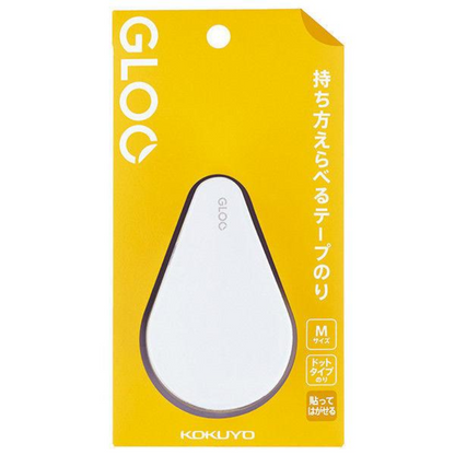 Kokuyo 國譽 GLOO 按壓式 點點膠（強力黏貼型/可重複黏貼型）Ｍ號