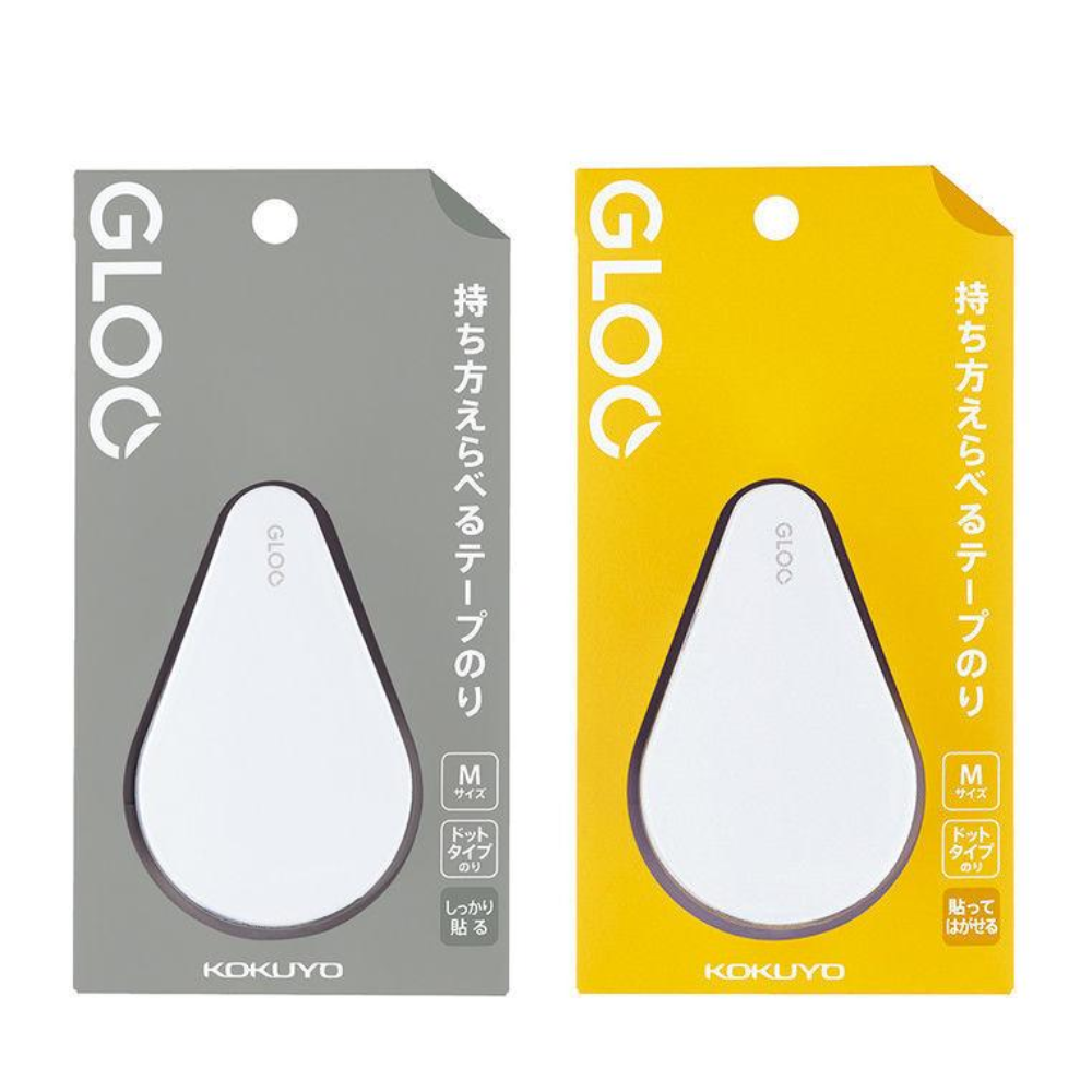 Kokuyo 國譽 GLOO 按壓式 點點膠（強力黏貼型/可重複黏貼型）Ｍ號