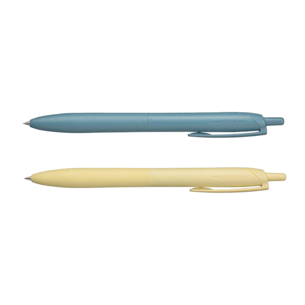 三菱鉛筆 Jetstream 0.5mm Lite Touch Ink 原子筆（森林藍/淺黃色） 1 支