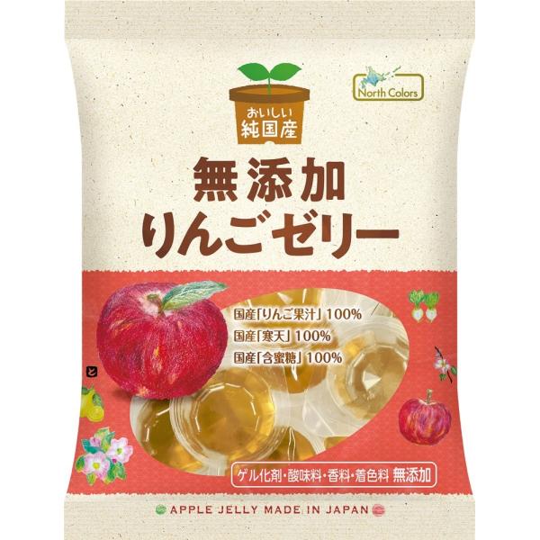 North Colors 日本產 無添加 果凍（橘子果凍/蘋果果凍）1包(11個入)