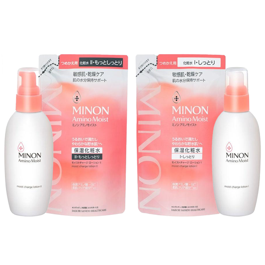 MINON 蜜濃 氨基酸保濕補水化妝水 (I 保濕 / II 特潤) 150ml / 補充裝 130ml