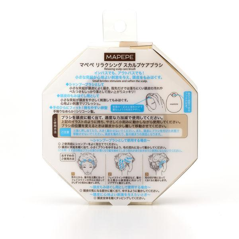 Mapepe 放鬆頭皮 按摩梳（1 個）