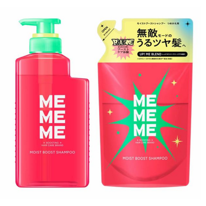KAO 花王 MEMEME 保濕 洗髮精 (本體 400ml / 補充包 320ml)