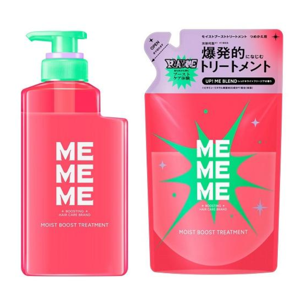 KAO 花王 MEMEME 保濕滋潤 護髮乳 (罐裝 400ml / 補充ㄅㄠ 320ml)