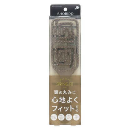 SHOBIDO 粧美堂 頭皮保養 梳子 棕色 1 支 (SPV43315 / SPV71501)