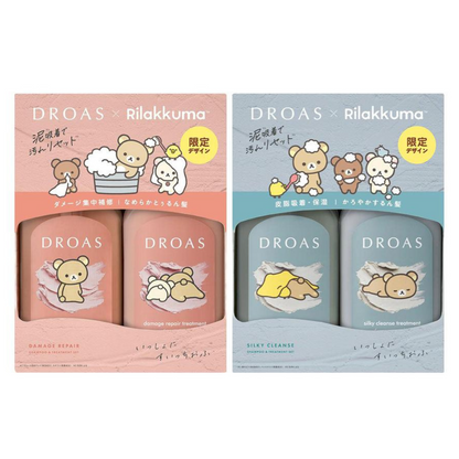 I-ne DROAS（絲滑淨透組/損傷修護組）洗髮精 護髮乳 拉拉熊聯名 800ml