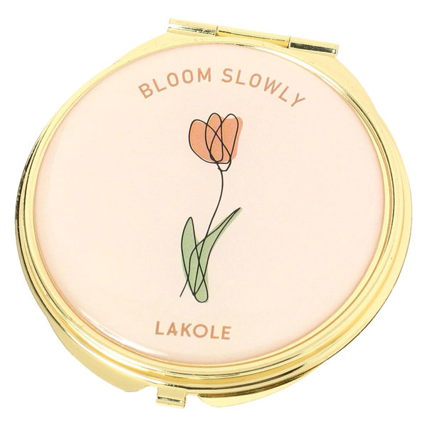 LAKOLE FLOWER 化妝鏡 隨身鏡 (波斯菊 / 鬱金香 / 玫瑰) 1個