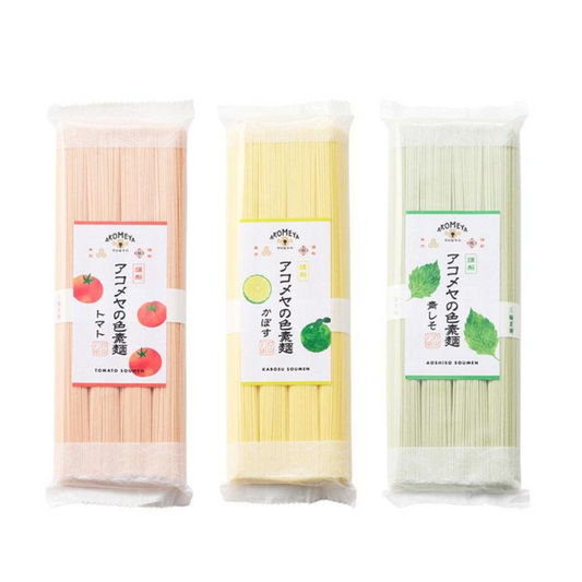 AKOMEYA TOKYO 素麵 麵線（金桔/番茄/青紫蘇） 1包200g（4束入）
