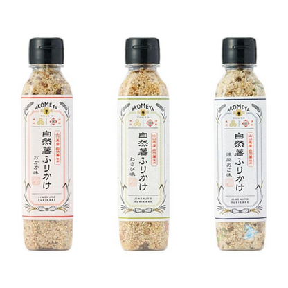 AKOMEYA TOKYO 自然薯 拌飯料 香鬆（柴魚風味、山葵風味、煙燻飛魚風味）100g