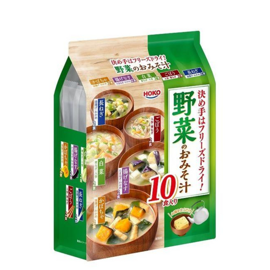 HOKO 蔬菜味噌湯 即時湯包 1包(10 份入)