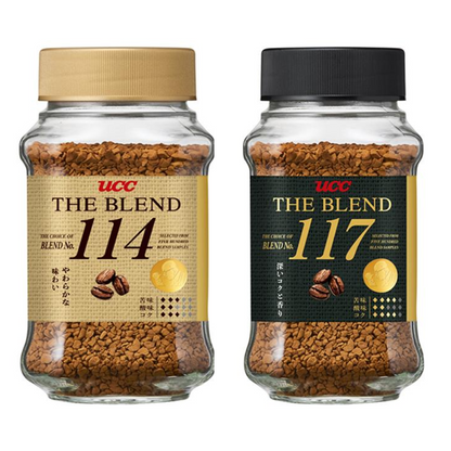 UCC 上島咖啡 (The Blend 114/The Blend 117) 即溶咖啡 瓶裝 90克