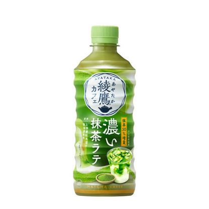 可口可樂 綾鷹 Cafe 濃抹茶拿鐵 1 瓶 (440 ml)