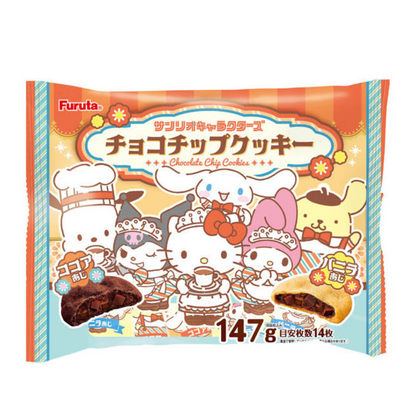 Furuta 古田 餅乾 獨立包裝 Sario 三麗鷗 巧克力餅乾 147g