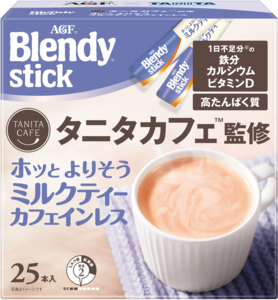 AGF 微奢華咖啡店 Blendy Tanita Cafe (咖啡歐蕾/奶茶)無咖啡因 1 盒（25 杯入）