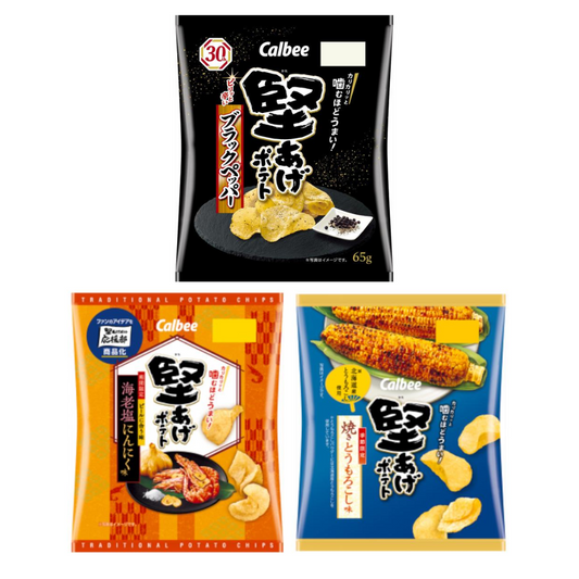 Calbee Potato Chips 堅 洋芋片 (60g/65g)