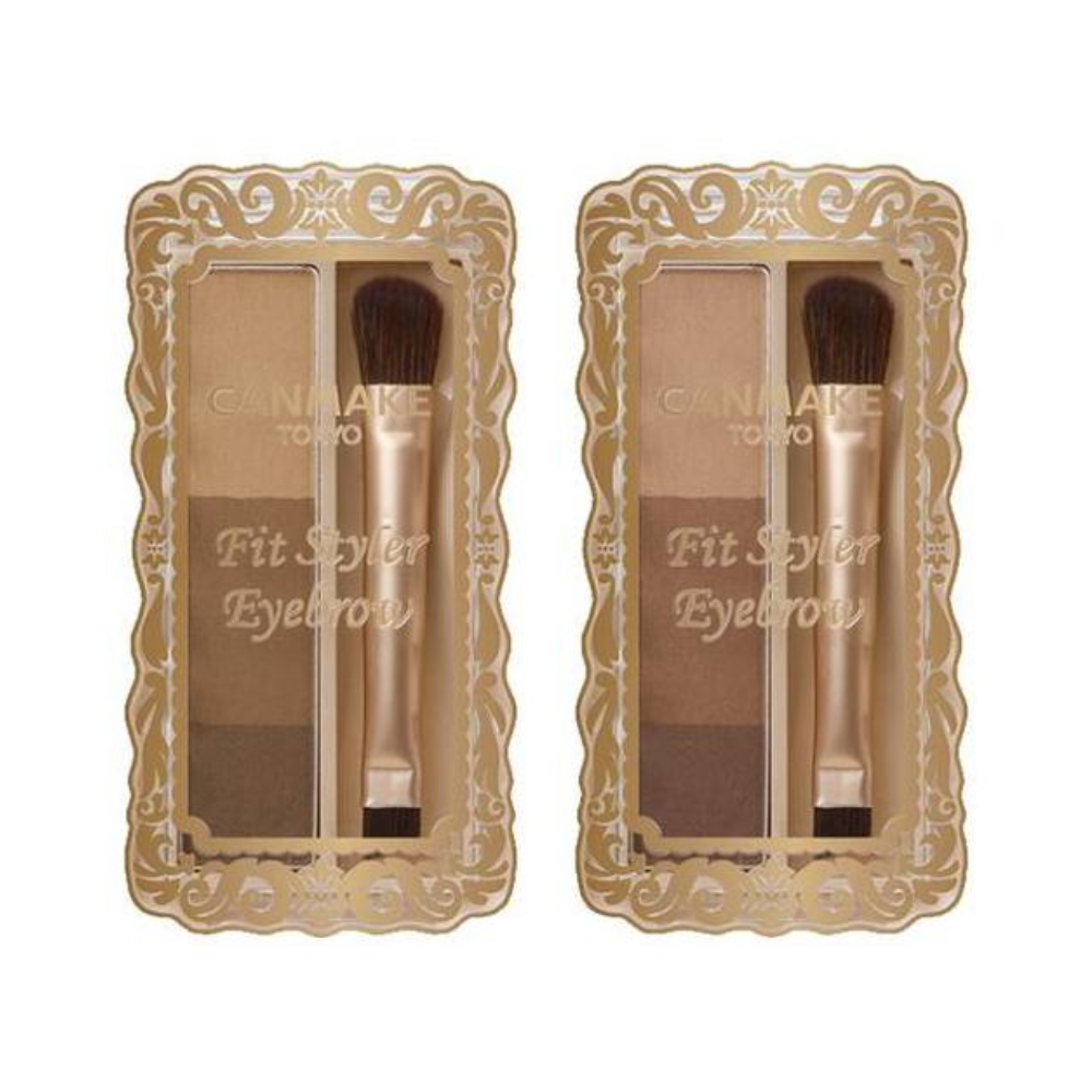 CANMAKE Fit Styler 眉粉 (01 自然棕色 / 02 栗棕色) 2g