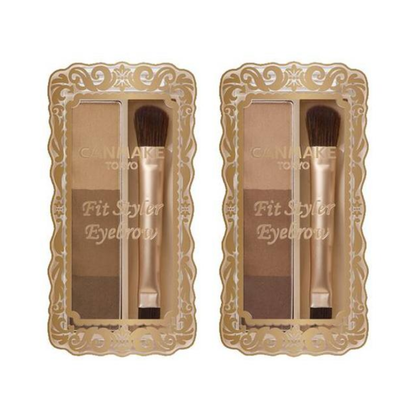 CANMAKE Fit Styler 眉粉 (01 自然棕色 / 02 栗棕色) 2g