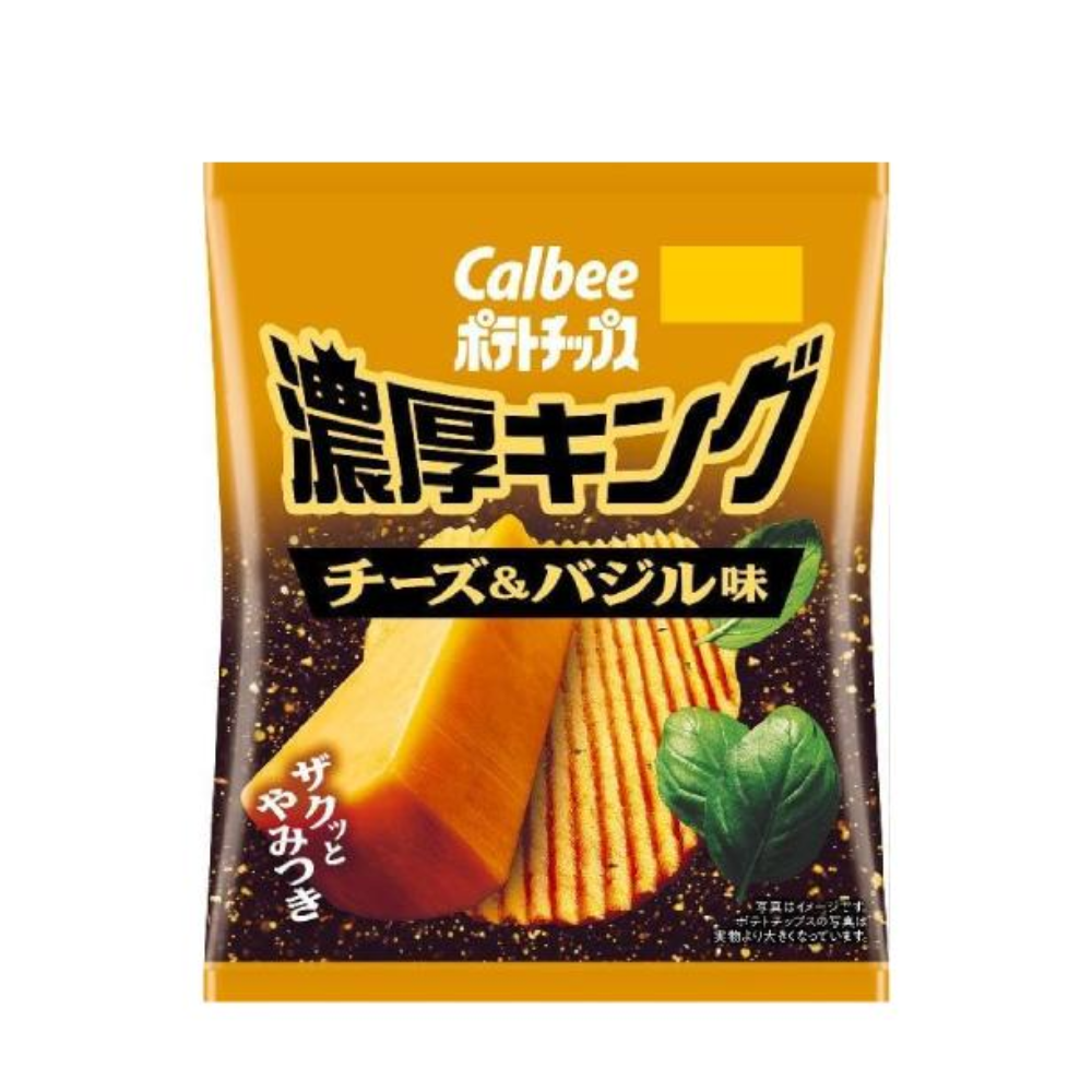 Calbee Potato Chips 濃郁起司羅勒口味 52g