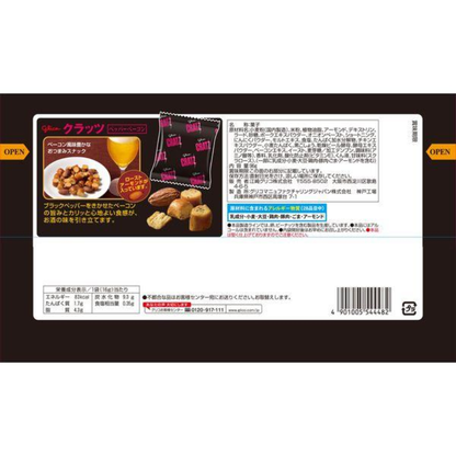 Glico 固力果 Craze 胡椒培根口味 餅乾 1包（6袋入）
