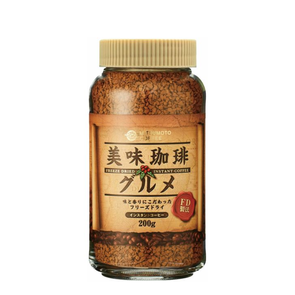 MITSUMOTO COFFEE 三本咖啡 Gourmet FD 即溶咖啡粉 200g