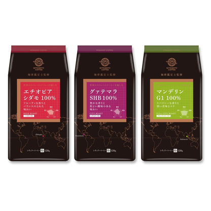 MITSUMOTO COFFEE 三本咖啡 單品咖啡 咖啡鑑定師監修 咖啡粉 120g