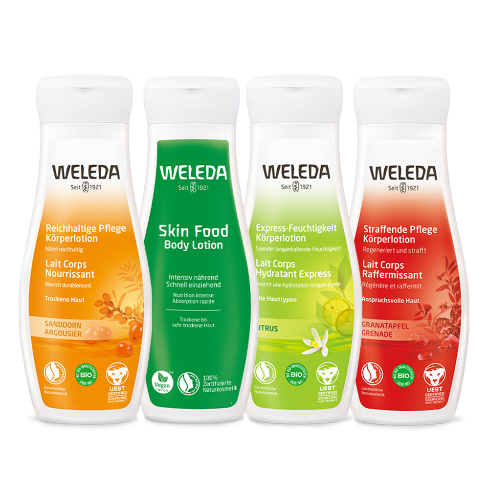 WELEDA 薇蕾德 身體乳（石榴/柑橘/肌膚滋養/沙棘果）200毫升