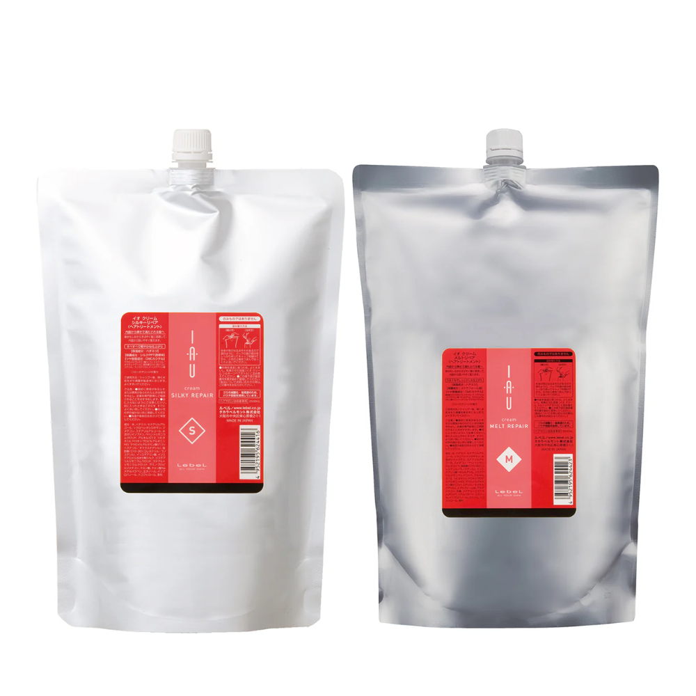 LebeL IAU 護髮乳（絲滑修護/融化修護）補充裝 2500ml 護理