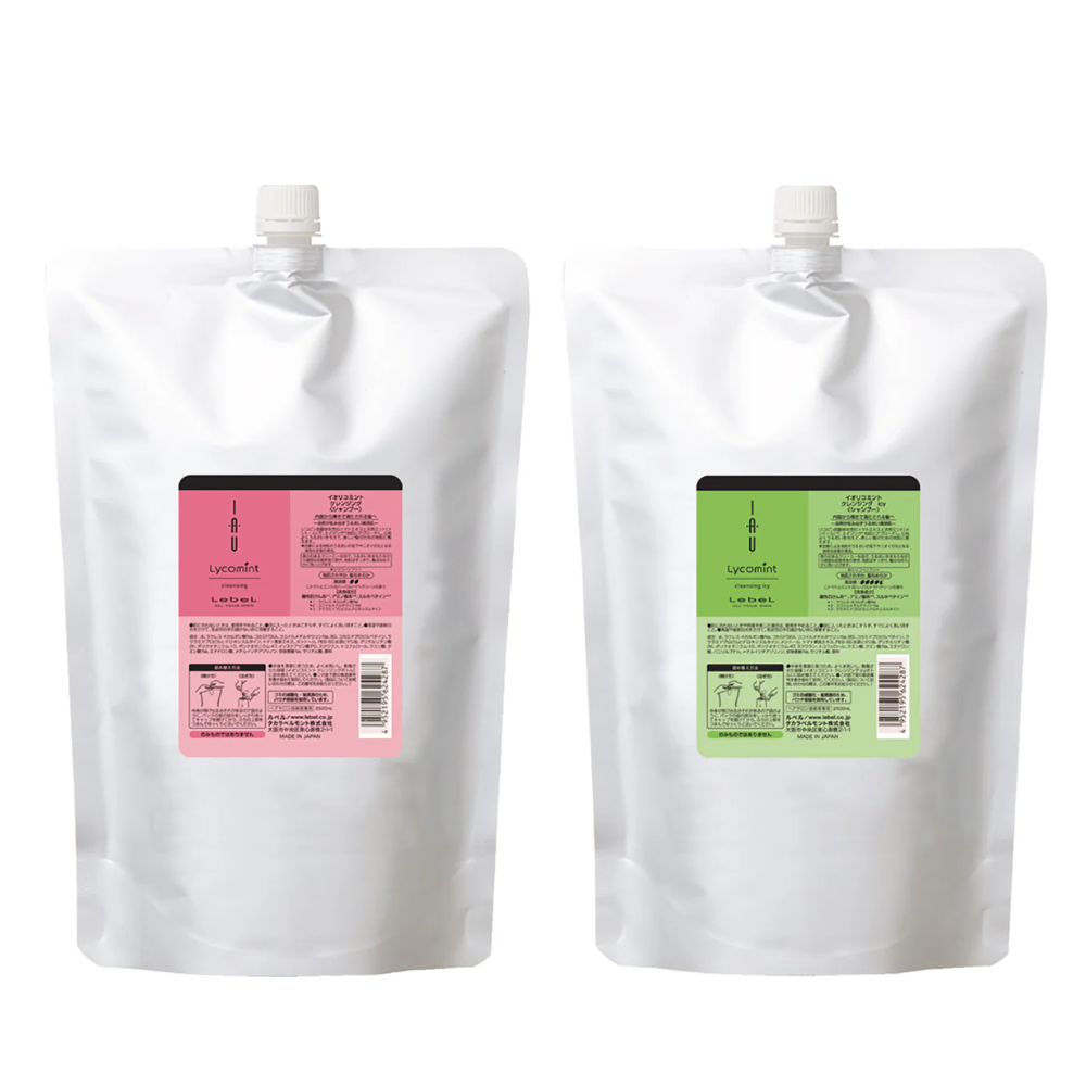 LebeL IAU Lycomint 頭皮清潔 洗髮精 補充裝 2500ml