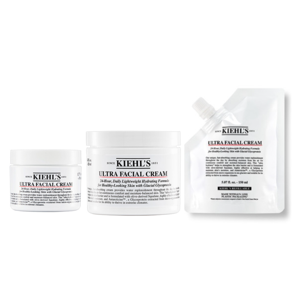 Kiehl's 契爾氏 UFC 冰河醣蛋白舒敏修護保濕霜（50毫升/125毫升/150毫升補充裝）