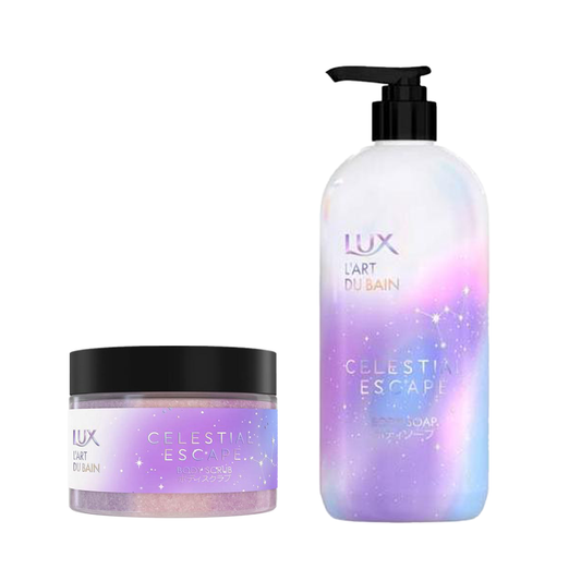 聯合利華 LUX 麗仕 Celestial Escape系列 沐浴乳 身體磨砂膏