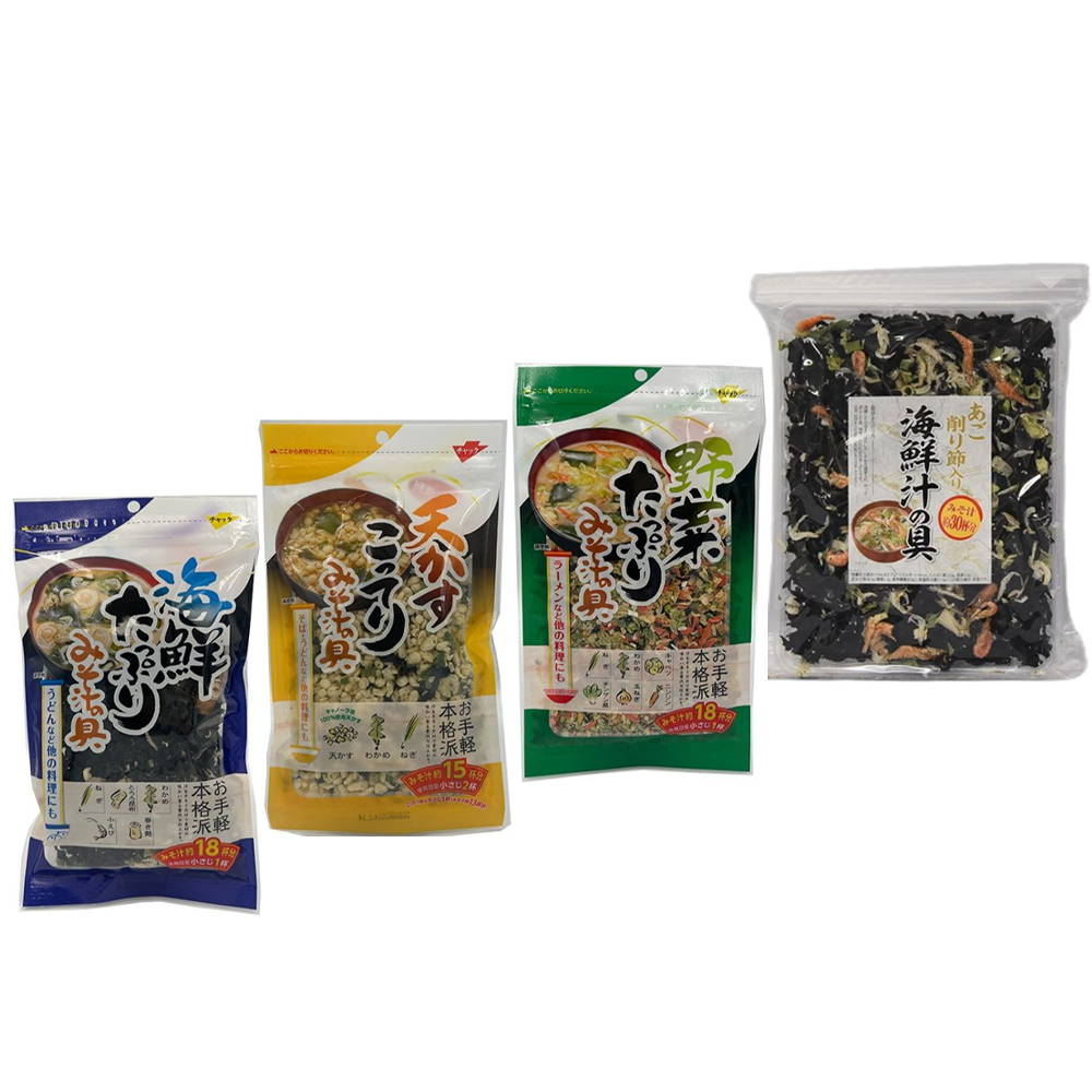 Sanko Sangyo 三幸產業 味噌湯配料系列 附夾鍊袋